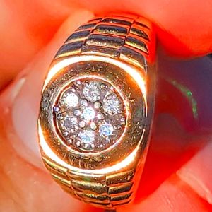 Rolex ring 14kt gold size 10